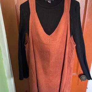 Burnt Orange Dress Set